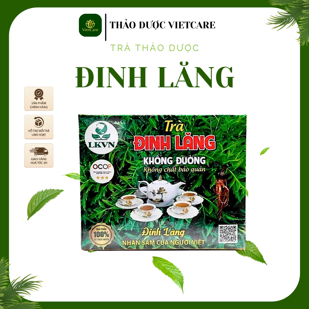 Trà Đinh Lăng Không Đường - VietCare (2)