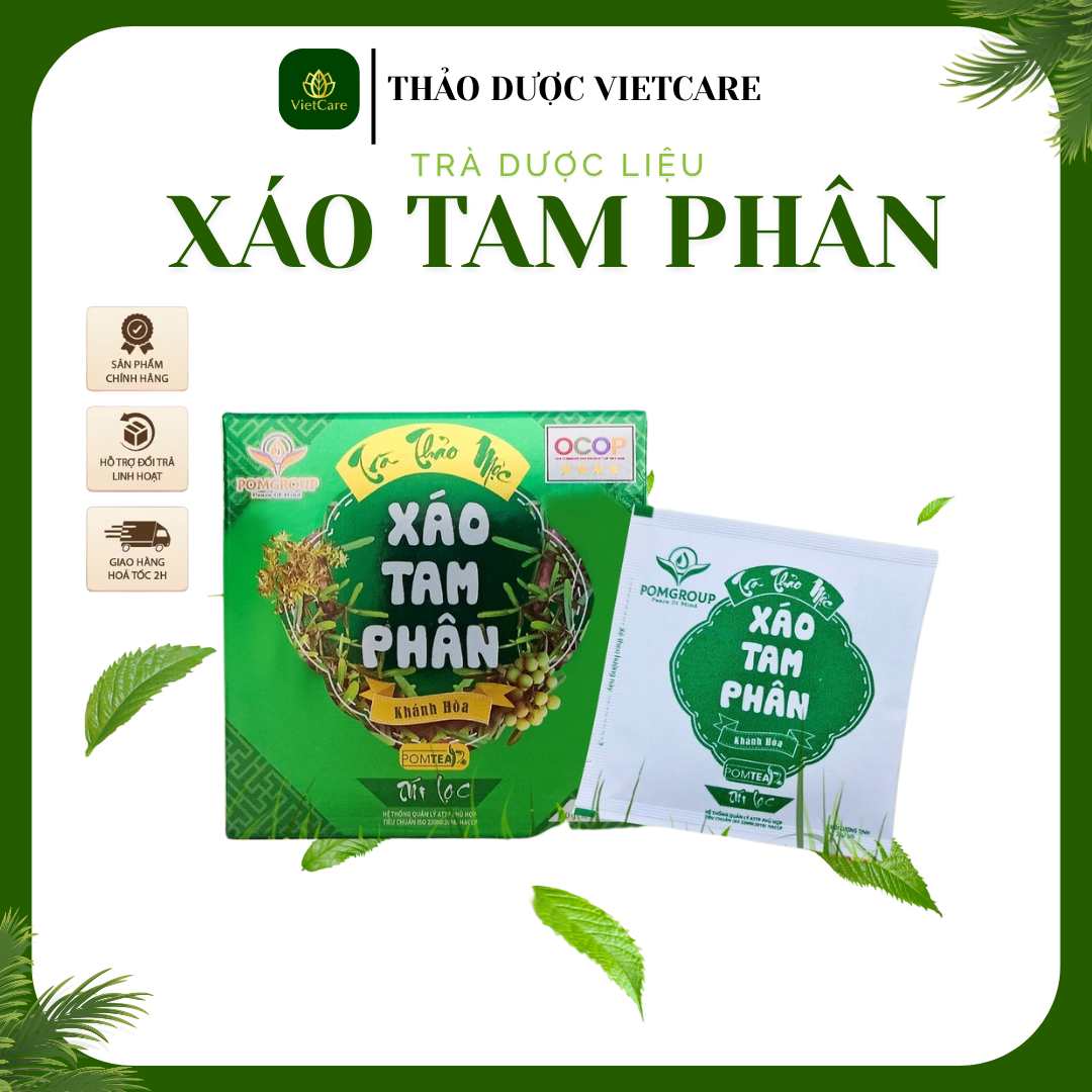 Trà Xáo Tam Phân - Túi Lọc- Viet Care
