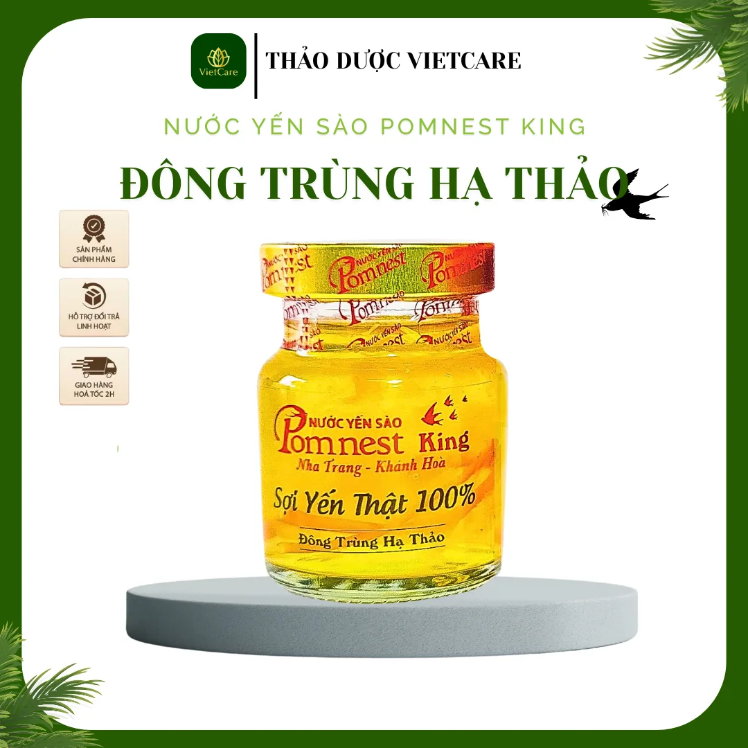 Yến Sào 100 Đông Trung Hạ Thảo - VietCare