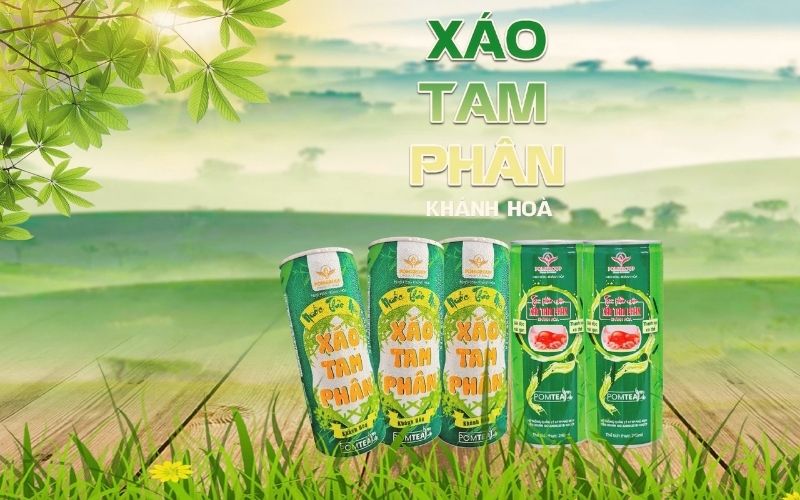 Nước xáo tam phân của POMTea