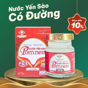 Nước Yến Sào Pomnest có đường