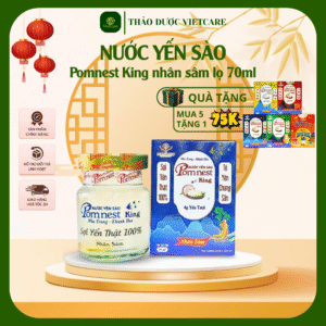 Nước Yến Sào Pomnest King Nhân Sâm