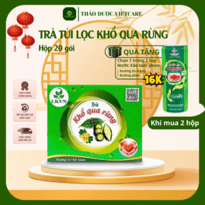Trà túi lọc Khổ Qua - Hộp (20 gói x 3g)