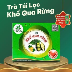 Trà túi lọc Khổ Qua - Hộp (20 gói x 3g)