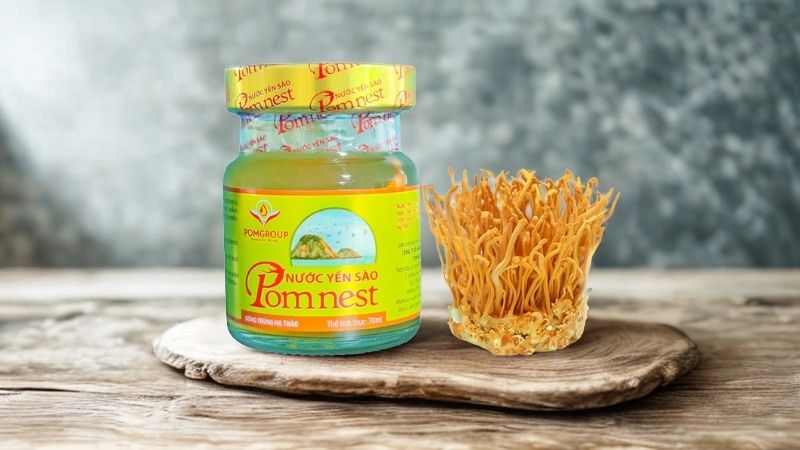 Khai quát nước yến sào đông trùng hạ thảo