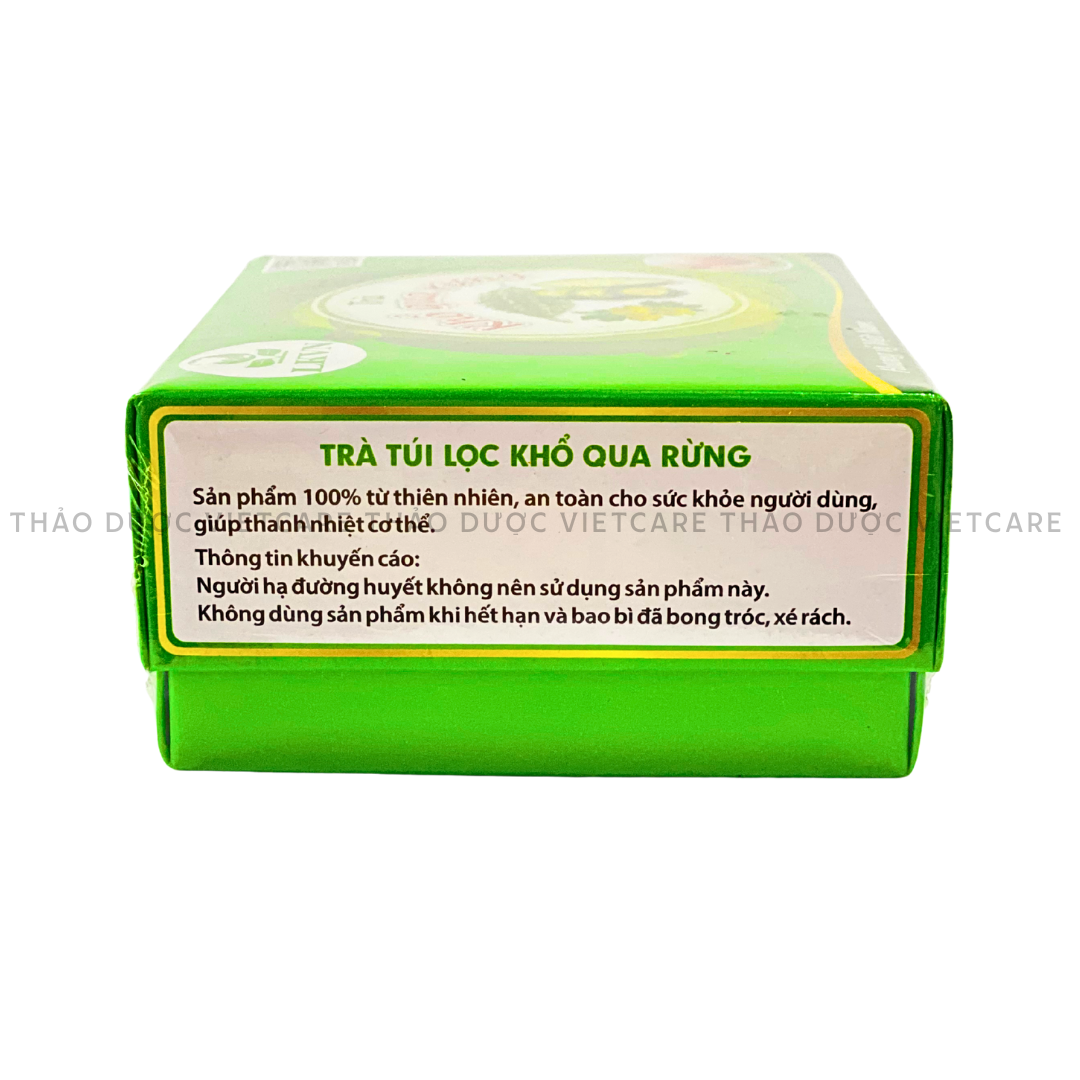 TRÀ TÚI LỌC KHỔ QUA RỪNG