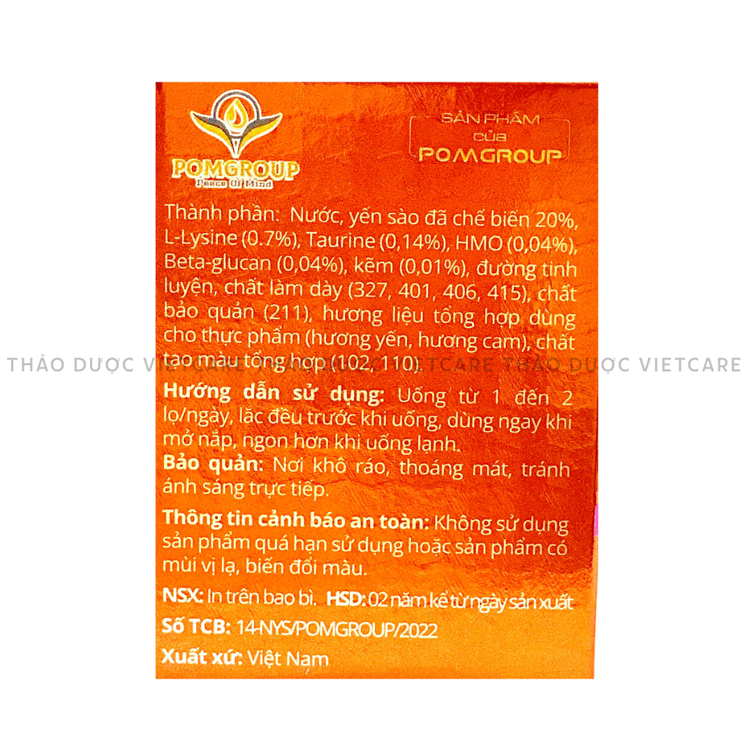 Yến Sào 100 - Super Kids - VietCare (2)