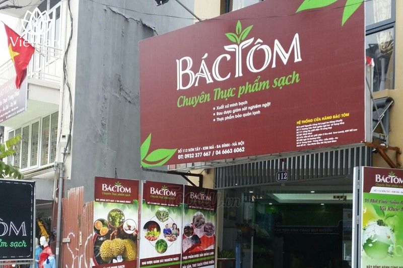 Bác Tôm - chuỗi cửa hàng uy tín tại Hà Nội