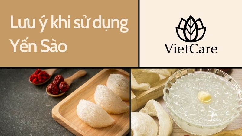 Lưu ý khi phụ nữ sử dụng yến sào