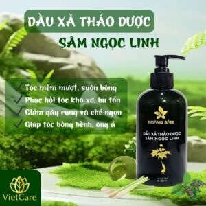 Dầu Xả Thảo Dược Sâm Ngọc Linh (C/350ml)