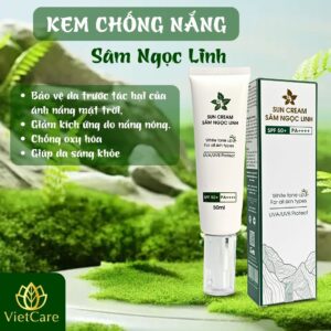 Kem Chống Nắng Sâm Ngọc Linh (Tuýp/50ml)