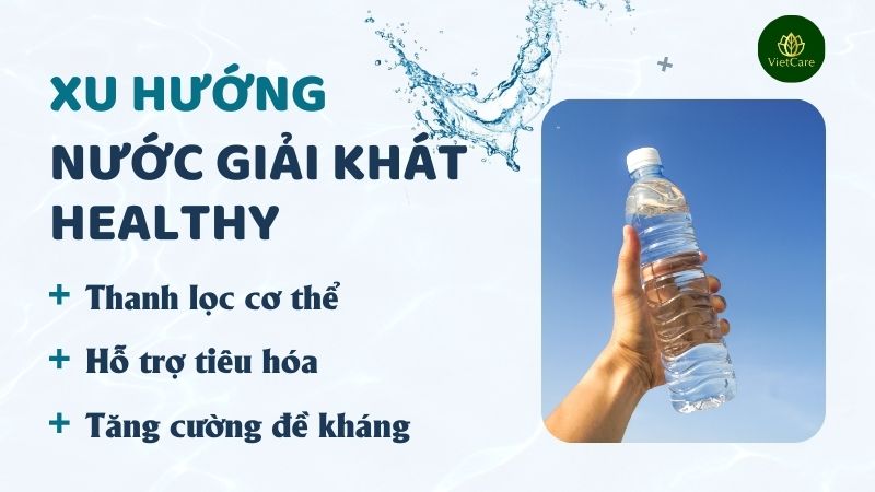 xu hướng nước giải khát Healthy