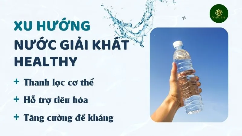xu hướng nước giải khát Healthy
