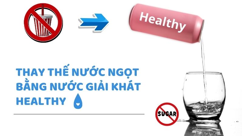 Nước giải khát Healthy, nước uống cho người tiểu đường