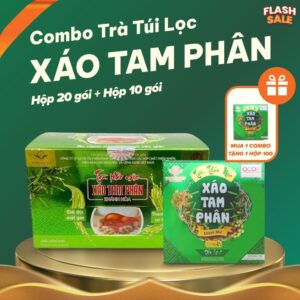 [Mua 1 Combo Tặng 1 Hộp] Combo Trà Thảo Mộc Túi Lọc Xáo Tam Phân